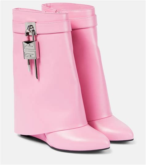 givenchy pink|pink givenchy shark boots.